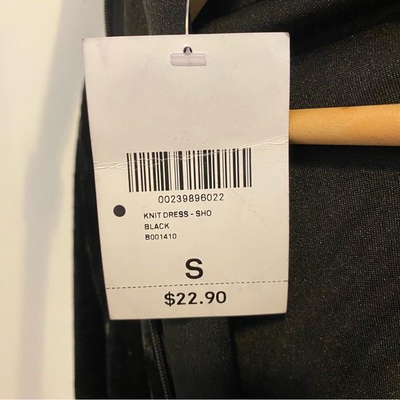 NWT Forever 21 Black Velvet Stud Detail High Neck Long Sleeve Bodycon Mini Dress - Picture 9 of 13